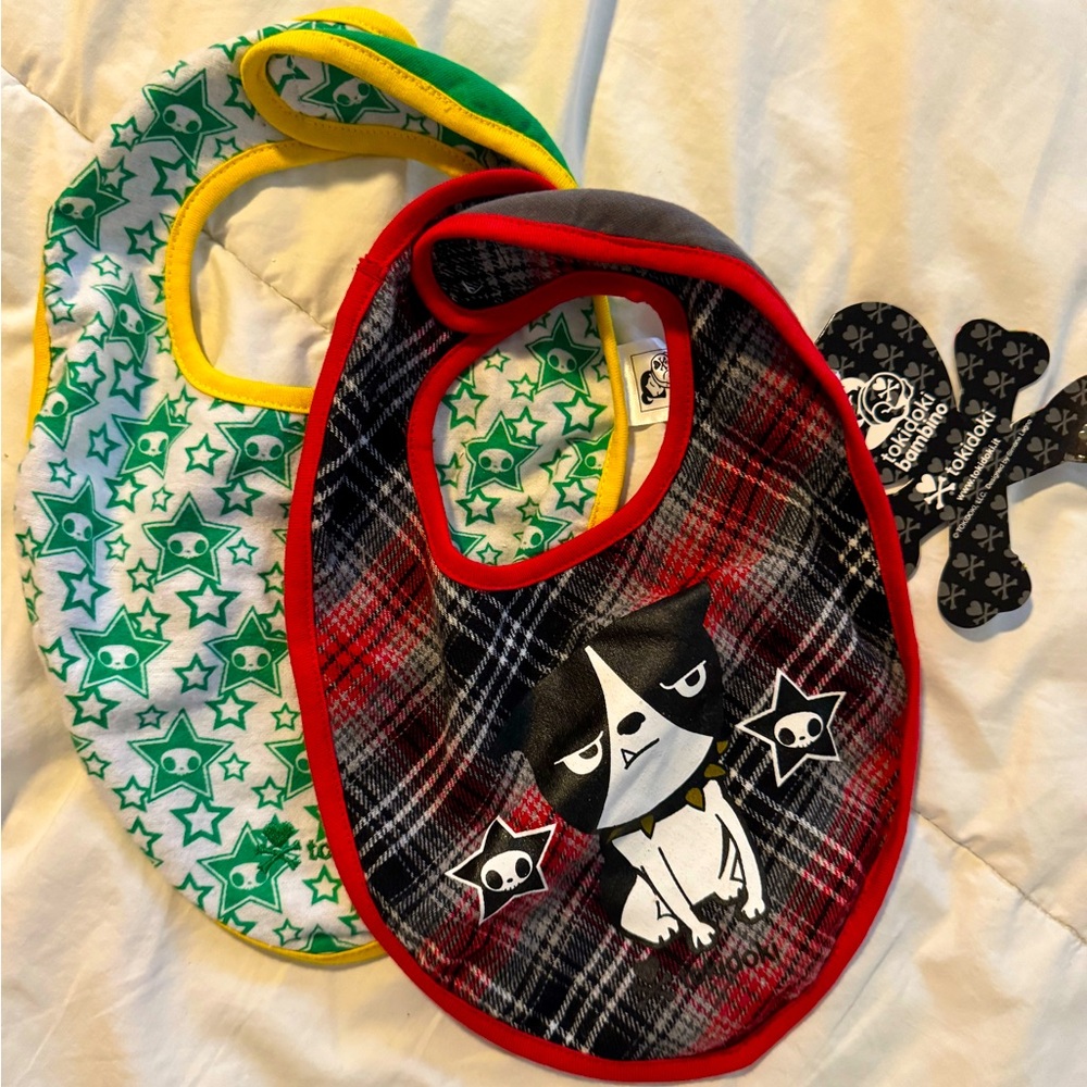 Tokidoki bib set